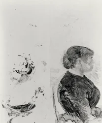 Étude pour Artilleryman et sa femme, 1886